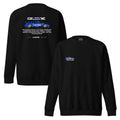 Back / Main Graphic Image:

Streetwear sweatshirt featuring Calsonic Impul 350Z Super GT GT500 race car vector line art on back with technical typography

Front Chest Detail / Pocket Logo:

Close up front chest logo on Calsonic Impul 350Z racing graphic sweatshirt

Lifestyle / Model Shot:

Model wearing Calsonic Impul 350Z vintage Japanese Super GT graphic sweatshirt

Flat Lay / Folded View:

Folded sweatshirt displaying Calsonic Impul 350Z graphic print and Cozy Club brand neck tag