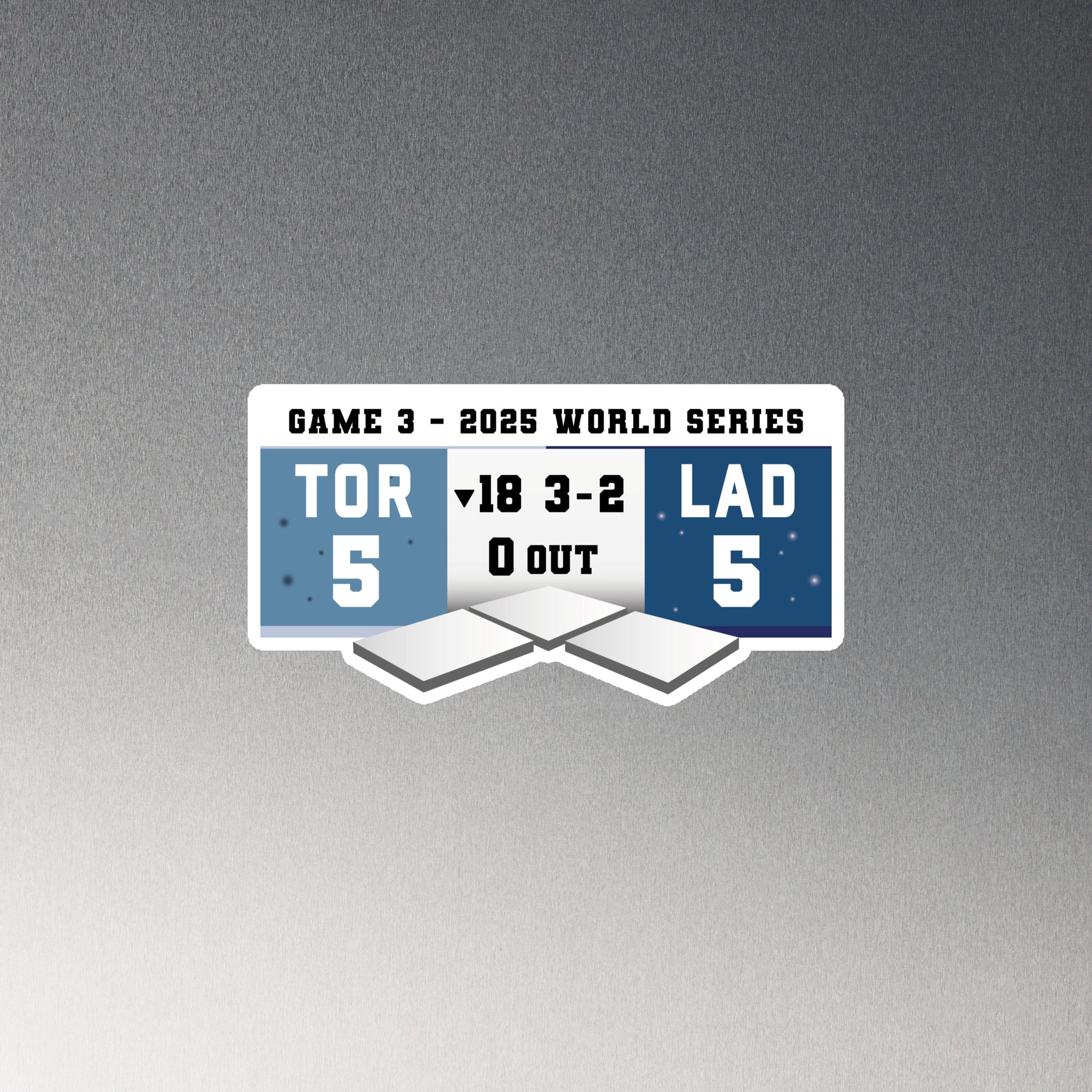 dodgers-blue-jays-game-3-18-innings-world-series-scoreboard-magnet