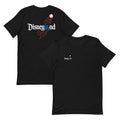 Back / Main Graphic Image:

Streetwear t-shirt featuring disneyLAnd Dodgers script crossover graphic with Cozy Club typography

Front Chest Detail / Pocket Logo:

Close up front chest logo on disneyLAnd Dodgers crossover graphic tee

Lifestyle / Model Shot:

Model wearing disneyLAnd Dodgers Los Angeles baseball parody graphic t-shirt

Flat Lay / Folded View:

Folded t-shirt displaying disneyLAnd Dodgers crossover graphic print and Cozy Club brand neck tag