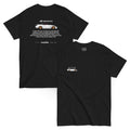 Main Back Graphic:

Black streetwear t-shirt featuring Honda S2000 AP1 AP2 roadster vector line art and VTEC Japanese typography

Front Chest Detail / Pocket Logo:

Close up front chest logo on black Honda S2000 VTEC 9000 RPM graphic tee

Lifestyle / Model Shot:

Model wearing black Honda S2000 AP2 roadster graphic t-shirt

Flat Lay / Folded View:

Folded black t-shirt displaying Honda S2000 roadster vector graphic