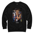Back / Main Graphic Image:

Streetwear sweatshirt featuring graphic print of Kobe Bryant Team USA number 10 jersey holding finger to lips in shh gesture with crown doodles

Front Chest Detail / Pocket Logo:

Close up front chest logo on Kobe Bryant Team USA shh basketball graphic sweatshirt

Lifestyle / Model Shot:

Model wearing Kobe Bryant Team USA 2008 Olympics shh graphic sweatshirt

Flat Lay / Folded View:

Folded sweatshirt displaying Kobe Bryant Team USA graphic print and Cozy Club brand n