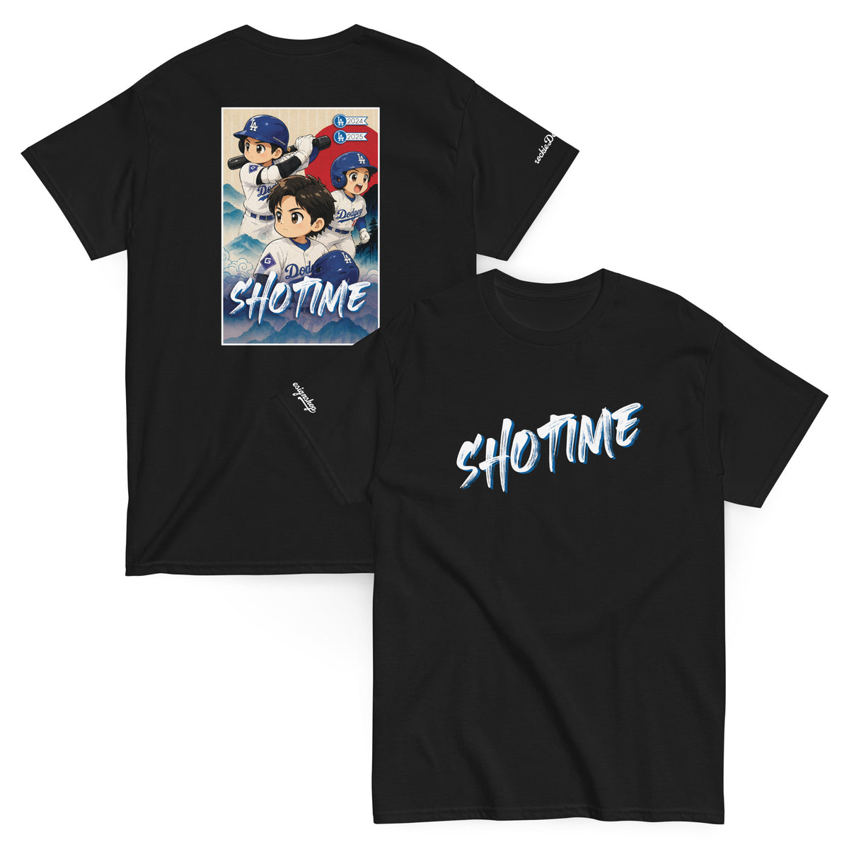 shohei-ohtani-chibi-t-shirt-black