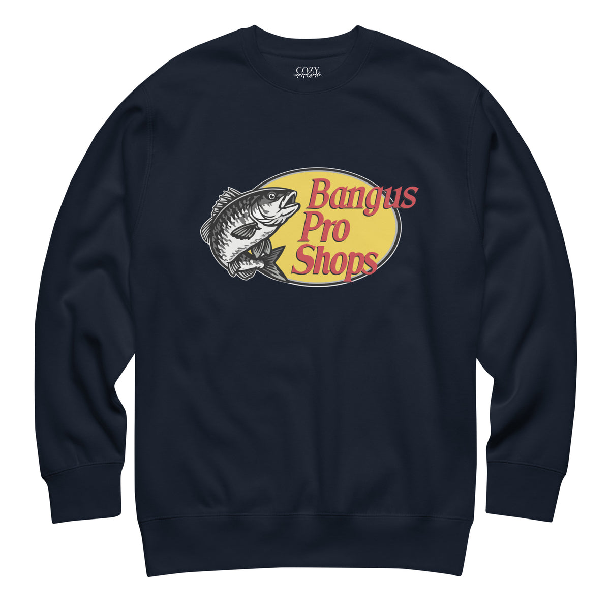Bangus Pro Shops Outdoor Graphic Sweatshirt - Filipino Parody Sweatshirt